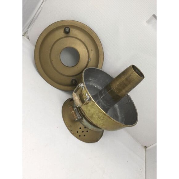 Vintage Brass Asian Hot Pot - Picture 9 of 12